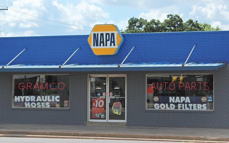 (TC GORDON | THE GRAHAM LEADER) The Gramco/NAPA Auto Parts store in Graham which recently had a change in ownership from Derrell Smith, who has owned and operated the store for 50 years.