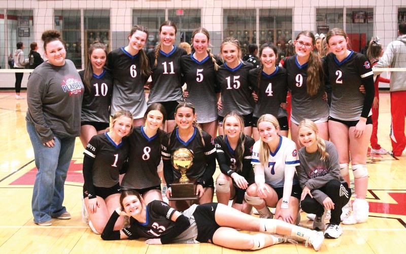 (FILE PHOTO | THE GRAHAM LEADER) The Graham Lady Blues finished another successful season and the postseason awards have now come in. A handful of Lady Blues were named to All-District teams as well as received Academic All-District honors.