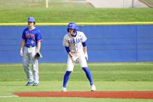 (MIKE WILLIAMS | THE GRAHAM LEADER) The Graham Steers baseball team went 2-1-1 last weekend at the Bowie baseball tournament. They will travel to Brownwood Wednesday before resuming district play Thursday at home against Glen Rose.