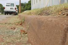 (THOMAS WALLNER | THE GRAHAM LEADER) The Graham City Council approved a bid last week from R. Morales Concrete for citywide curb and gutter repair projects. The accepted bid includes the removal, disposal and repair of 2,264 linear feet of curb.