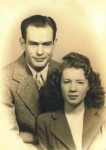 Ernest and Leveta (Bramlet) Sims, 1946