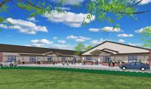 (GISD | CONTRIBUTED PHOTO) A rendering of the new entrance of Pioneer Elementary School under the Proposition A bond option on the upcoming May election. Early voting in the election will be held from Monday, April 22 through Tuesday, April 30 at two Young County locations.