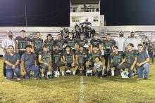 (FILE PHOTO | THE GRAHAM LEADER) The Newcastle Bobcats earned their second-consecutive bi-district championship Nov. 11, 2022 with a 97-49 over Rule at Throckmorton ISD.