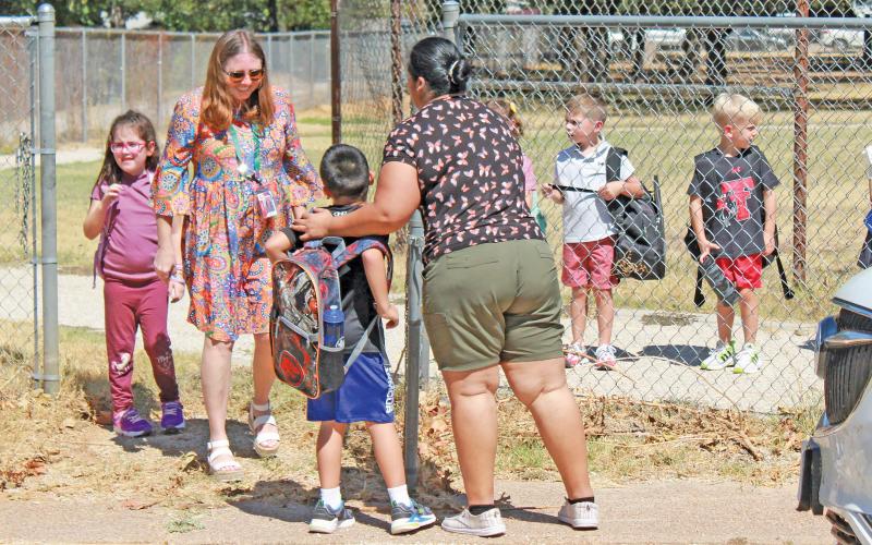 (ARCHIVE PHOTO | THE GRAHAM LEADER) Students from Crestview Elementary School are picked up on the first day of school Aug. 15, 2023. With the first day of school approaching in Graham, a back-to-school sales tax holiday is upcoming next week.