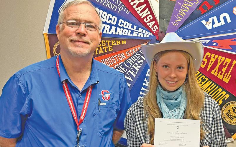 (GRAHAM HIGH SCHOOL | CONTRIBUTED PHOTO) Rebekah Gilbertson was named a Commended Student through the National Merit Scholarship Program. Gilbertson is one of 34,000 Commended Students in the national recognized for their academic promise.