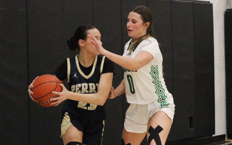 (ALEX HAVARDANSKY | THE GRAHAM LEADER) The Graham Leader is recognizing Kenzie King as this week's Athlete of the Week. King scored 12 points in the Ladycats’ victory over the Lady Pirates. 