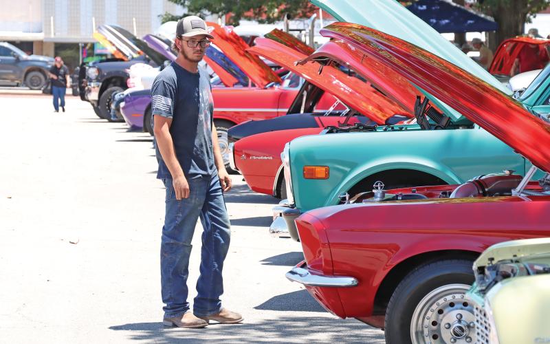 (ARCHIVE PHOTO | THE GRAHAM LEADER) The Cowboy Church of Young County will hold its second annual Cowboys and Hotrods car show Saturday, May 17. The Church views this as a fun way to draw more people towards the church and attract the younger generations of the community. 