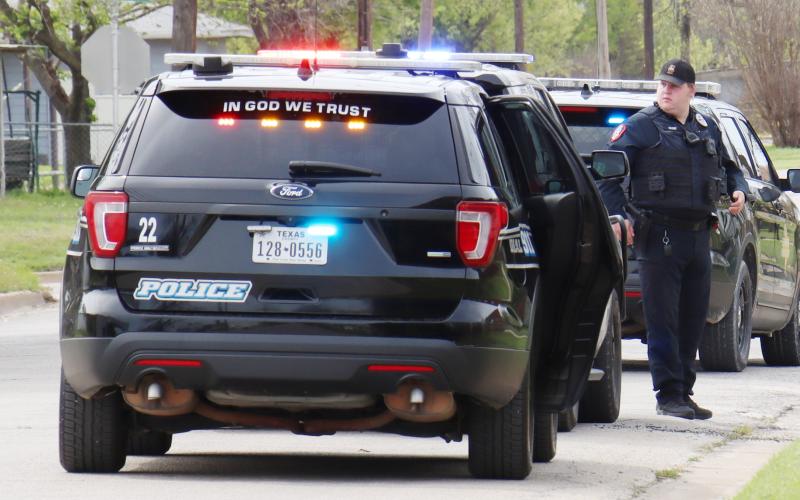 (THOMAS WALLNER | THE GRAHAM LEADER) Members of Graham Police Department who are trained as Field Training Officers will be providing training to officers of Jacksboro Police Department as they work to train and certify officers and rebuild their department.