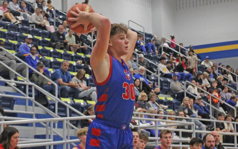 (ALEX HAVARDANSKY | THE GRAHAM LEADER) The Graham Leader recognizes Cooper Corley as this week’s Athlete of the Week. Corley scored four key points to maintain Graham’s lead in their 59-35 win over the Brownwood Lions. 