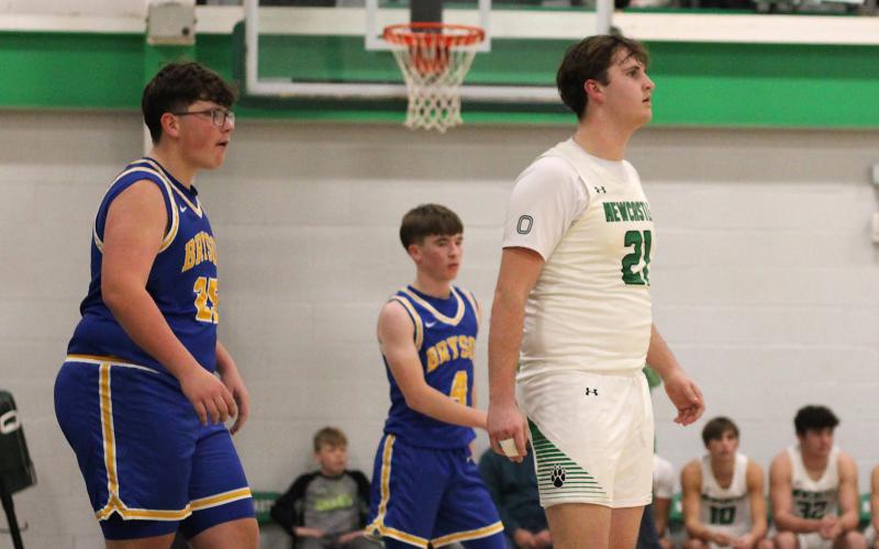 (ALEX HAVARDANSKY | THE GRAHAM LEADER) The Graham Leader recognizes Jayden Hemby as this week’s Athlete of the Week. Hemby picked up key points for the Bobcats in the first quarter and scored 10 points in the Bobcats 47-31 win Tuesday, Feb. 3 over the Bryson Cowboys. 