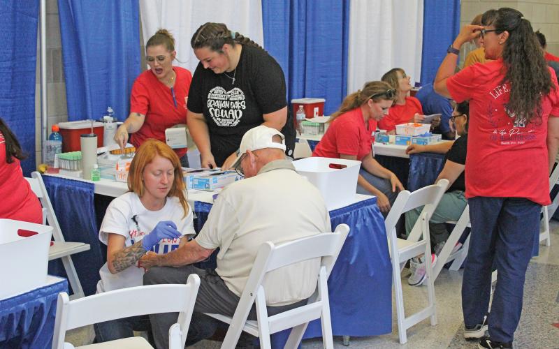 (ARCHIVE PHOTO | THE GRAHAM LEADER) Graham Regional Medical Center will be hosting its annual community health fair from 6-10 a.m. Saturday, July 26 at Graham High School. 