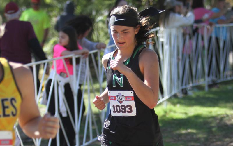 (Michael S. McCracken Sports Editor | Wharton County Leader-Journal) The Graham Leader is recognizing Reese Ribble as this week’s Athlete of the week. Ribble finished in third out of the five runners for Newcastle at the state meet Friday, Oct. 31, with a finishing time of 15:36.70.