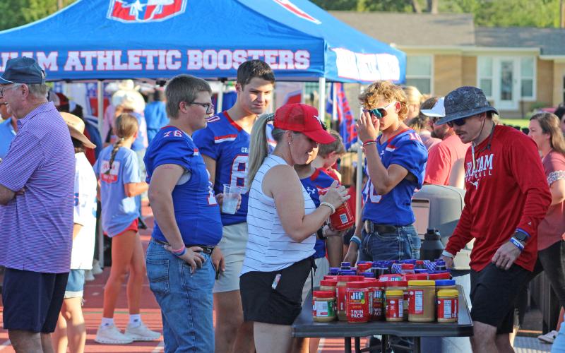 (ARCHIVE PHOTO | THE GRAHAM LEADER) Graham athletes, coaches and fans met at Newton Field in 2024 for the annual Booster Bash. This year's event will be Monday, Aug. 11.