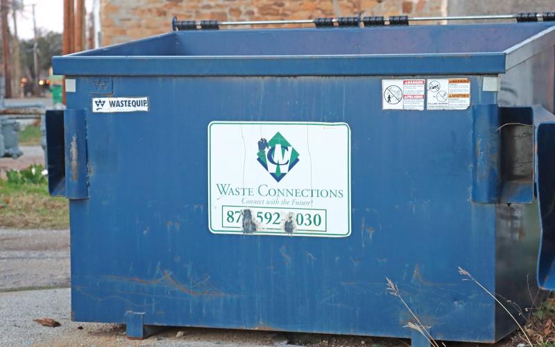 (THOMAS WALLNER | THE GRAHAM LEADER) After receiving four bids for municipal solid waste collection and disposal services, the Graham City Council established a committee to make a recommendation on which provider to accept.