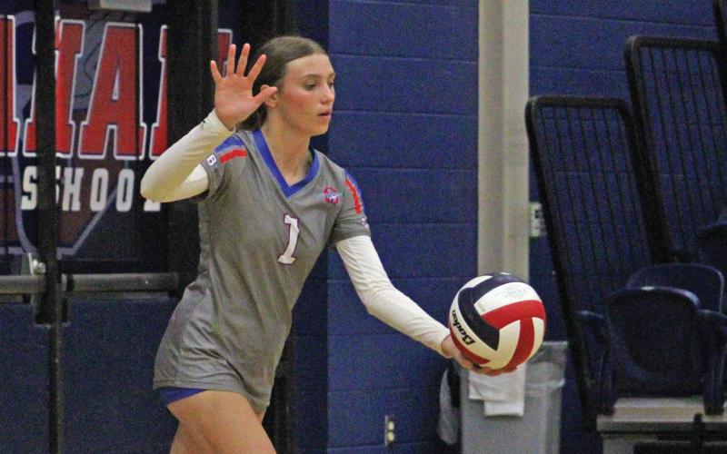(ALEX HAVARDANSKY | THE GRAHAM LEADER) The Graham Leader is recognizing Katy McGehee of the Lady Blues as this week's Athlete of the Week.