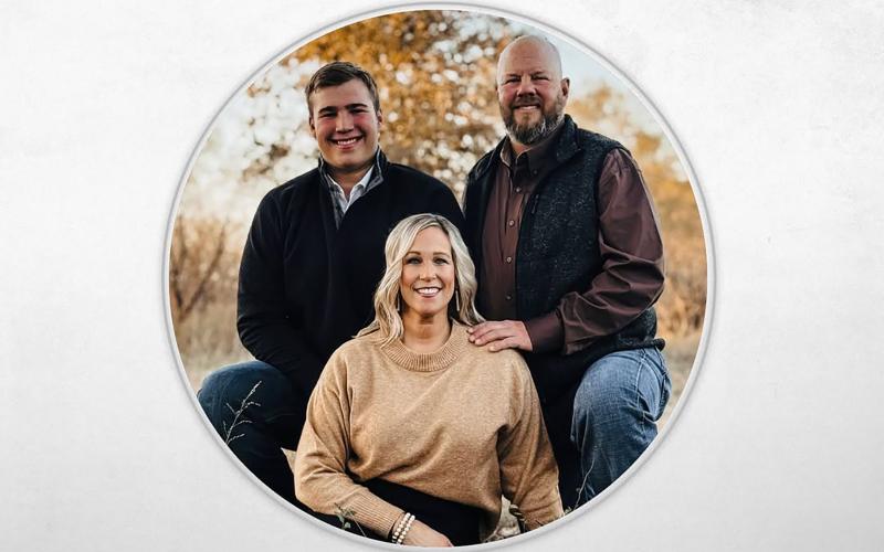 (GISD | CONTRIBUTED PHOTO) Matt Chapman along with his wife Jenny and their son Brody. Chapman was hired to serve as a new coach and educator for Graham High School. Jenny will serve as a counselor at Pioneer Elementary School and Brody will attend GHS.