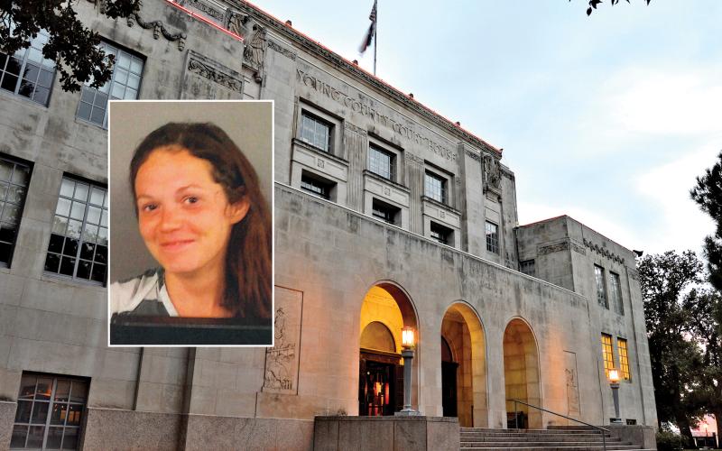 (YCSO | CONTRIBUTED PHOTO) Facing a violation of her community supervision, Jasmine Smith accepted the state’s recommendation to serve 18 months in prison following a hearing this week.
