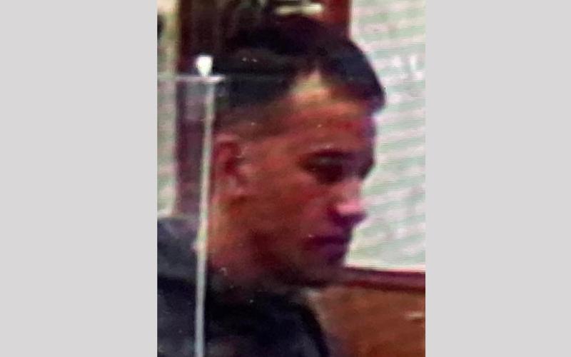 (GPD | CONTRIBUTED PHOTO) A photo of a suspect who used a counterfeit $100 bill to make a purchase at a Graham downtown business this week. Graham Police Department have opened a case and are seeking any information about the suspect.