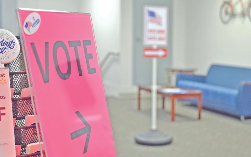 (ARCHIVE PHOTO | THE GRAHAM LEADER) Early voting kicked off Tuesday, Feb. 17 and will run through Friday, Feb. 27. Election day will be Tuesday, March 3 and voters will have the opportunity to cast their ballots at one of five polling locations. 