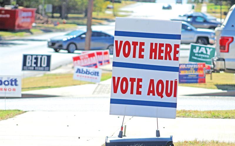 (FILE PHOTO | THE GRAHAM LEADER) The office of the Texas Secretary of State this week drew the ballot order for the proposed 14 amendments to the Texas Constitution which will be included in the November election.