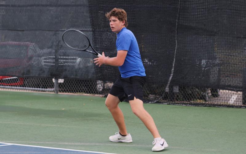 (ALEX HAVARDANSKY | THE GRAHAM LEADER) The Graham Leader is recognizing Tyler Bryan as this week’s Athlete of the Week. Bryan has been one of the most consistent performers on the boys team to start this season. 