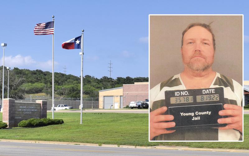 (CONTRIBUTED MUGSHOT | YOUNG COUNTY JAIL) Jeremy Pettus, 47, was arrested Friday, Aug. 19 on the alleged charge of possession of child pornography.