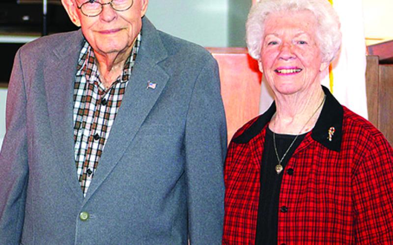 Ernest and Leveta (Bramlet) Sims, 2016