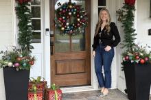 (LEXEE ALBERTS | CONTRIBUTED PHOTO) Lexee Alberts poses in front of her home at 908 Calaveras St. which is part of the Chautauqua Literary and Scientific Club Tour of Homes event. 