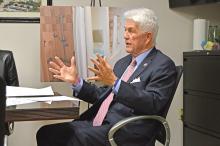 (ARCHIVE PHOTO | THE GRAHAM LEADER) U.S. Congressman Roger Williams speaks with members of Graham Regional Medical Center in February 2023. Williams has a Academy Selection Board which determines applicants that will receive a nomination from the congressman.