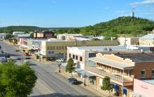 (ARCHIVE PHOTO | THE GRAHAM LEADER) A view of the downtown square and down Elm Street in Graham. The city of Graham recently opened an online anonymous community survey that is available for residents and others interested in the city.