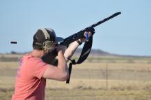 (ARCHIVE PHOTO | THE GRAHAM LEADER) Military service members participate in skeet shooting at the Warrior Ranch Hog Hunt fundraiser at the Young County Warrior Ranch. Two fundraisers will be held this week at the ranch benefiting Young County Toys for Tots.