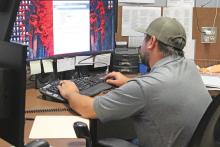 (ARCHIVE PHOTO | THE GRAHAM LEADER) Young County dispatch was recently moved from one radio tower to another after the previous location was set to be removed. The Young County Commissioners also added approved adding two antennas to their lease agreement for the new location.