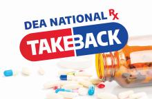 (DEA | CONTRIBUTED PHOTO) Graham Police Department and Graham Regional Medical Center are participating in the National Drug Take Back Day event with a local day Friday, April 24 at North Central Texas College in Graham.