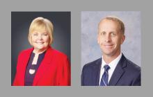 (GISD | CONTRIBUTED PHOTOS) Donna Gatlin was promoted as the Graham ISD Chief Academic Officer and Koby Andrews was hired as the Dean of Students for Pioneer Elementary School.