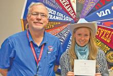 (GRAHAM HIGH SCHOOL | CONTRIBUTED PHOTO) Rebekah Gilbertson was named a Commended Student through the National Merit Scholarship Program. Gilbertson is one of 34,000 Commended Students in the national recognized for their academic promise.