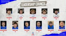 (GISD | CONTRIBUTED PHOTO) A total of 11 athletes were chosen to be members of the 2025 Leadership Council with names including Jordan Alexander, Landon Bass, Walker Bennett, Thomason Burkett, Cooper Corley, Isaiah Flores, Jace Gill, Tyson Louder, Tripp Mahaney, McCrae Reese and Brennan Strawbridge.