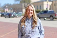 (THOMAS WALLNER | THE GRAHAM LEADER) Lexee Alberts was hired last week by the Graham Area United Way Board of Directors as the executive director over the organization.