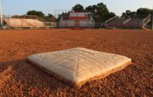 (THOMAS WALLNER | THE GRAHAM LEADER) The little league softball fields next to Firemen’s Park in Graham where an inaugural first responder kickball game will be held Saturday, Sept. 13. The event is looking to build morale with Young County first responders and connect them with the public.