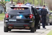 (THOMAS WALLNER | THE GRAHAM LEADER) Members of Graham Police Department who are trained as Field Training Officers will be providing training to officers of Jacksboro Police Department as they work to train and certify officers and rebuild their department.