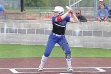 (ALEX HAVARDANSKY | THE GRAHAM LEADER) The Graham Leader is recognizing Zoey Harrell as this week’s Lady Blues Athlete of the Week. Harrell sent the Lady Blues to the playoffs with her two run walk off home run against the Mineral Wells Lady Rams. Harrell is a senior and a leader for the Lady Blues.