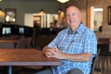 (THOMAS WALLNER | THE GRAHAM LEADER) Bob Hart recently opened Brickhouse Pizza & Taproom on the Graham downtown square. This is the third restaurant Hart has opened and the first in Texas.