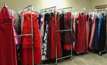 (ANGIE GRAHAM | CONTRIBUTED PHOTO) Hundreds of dresses and accessories are available free of charge to students for prom through the Glass Slipper Project. Since 2013, a total of 220 students have received dresses and accessories from the organization.