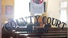 (THOMAS WALLNER | THE GRAHAM LEADER) The Young County Commissioners Court meeting room at the Young County Courthouse. The commissioners met Monday, Feb. 10 and approved posting signs at the courthouse stating it will be unlawful to carry firearms with or without a license on the premises.