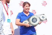 (KYLIE BAILEY | THE GRAHAM LEADER) Toadally Ice was named the 2023 Grand Champion during the Food Truck Championship of Texas.