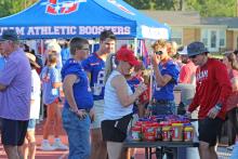 (ARCHIVE PHOTO | THE GRAHAM LEADER) Graham athletes, coaches and fans met at Newton Field in 2024 for the annual Booster Bash. This year's event will be Monday, Aug. 11.
