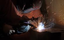 (KYLIE BAILEY | THE GRAHAM LEADER) The students of North Central Texas College's welding program have their sights set on the future as their education has brought them the experience and talent to move into the next step of their lives.