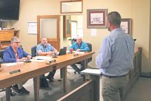 (TC GORDON | THE GRAHAM LEADER) Young County recently accepted a bid for the renovation of the former tax assessor-collector’s office at the county courthouse, which will be converted into the new county auditor’s office. At a meeting Monday, Sept. 23, county commissioners accepted Mann Made Construction’s bid for approximately $358,000.