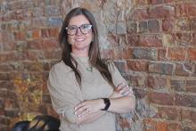 (THOMAS WALLNER | THE GRAHAM LEADER) Kaci McKinzie was hired as the executive director for Virginia’s House and started last week in the new position. McKinzie worked with the organization in the past as a volunteer and is now taking the next step.