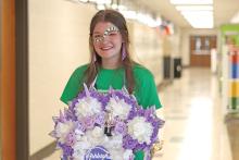 (THOMAS WALLNER | THE GRAHAM LEADER) Newcastle senior Ashleigh Taylor made her dream of attending Harvard University a reality. In December, Taylor received the news that she was accepted into the university after years of hard work and dedication.