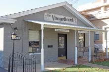 (THOMAS WALLNER | THE GRAHAM LEADER) The Vineyard Branch on Elm Street recently closed its doors after over 25 years of serving the community. Owner Sherry Massey has worked for yeas to make the store a destination for Graham and now will move on to her next journey.
